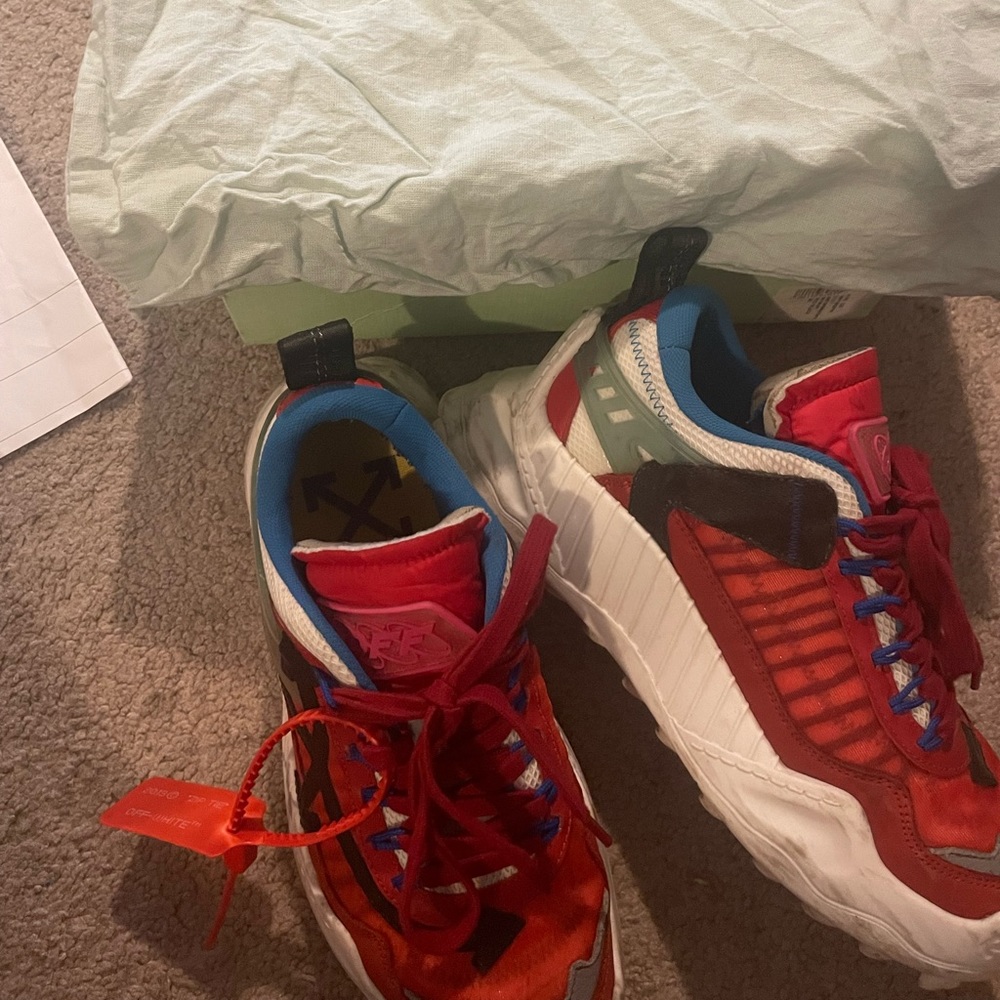 Off white sneakers